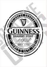 Guinness Draught Stencil