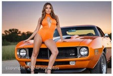 Orange 1969 Camaro Z/28