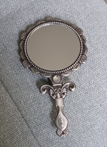 Vintage handheld mirror - vintage,