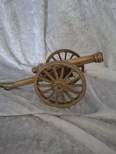 Vintage Brass Cannon