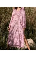 ZARA METALLIC THREAD  KAFTAN