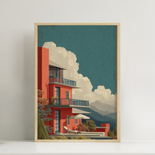 Art Deco House in the Hills