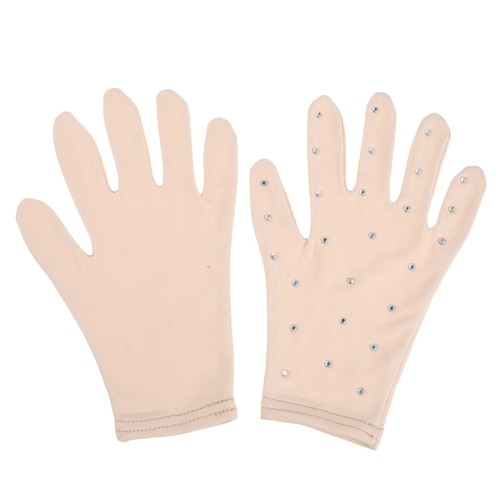 Ice skating gloves with - ice,