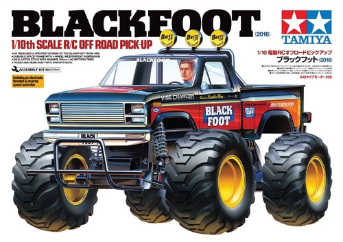 Tamiya blackfoot poster - [a3],