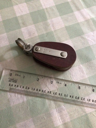 Vintage yacht tufnol - yacht, sheave