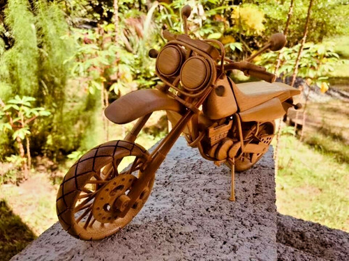 Handmade vintage bamboo wooden - handmade,