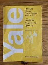 Yale hsa3500 family - yale,