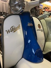 Wildcat 1960s sticker new Rafferty Newman Lambretta/Vespa tuning decal Small