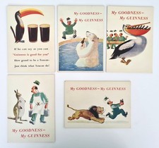 Guinness Postcard Collection of 5, GA891 Series, c1960s. #30