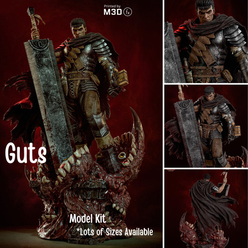 Guts berserk black swordsman - guts,
