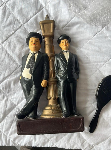 Laurel hardy painted - &,