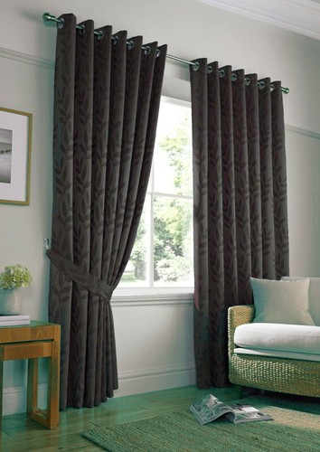 Pair eyelet curtains tivoli - curtains,