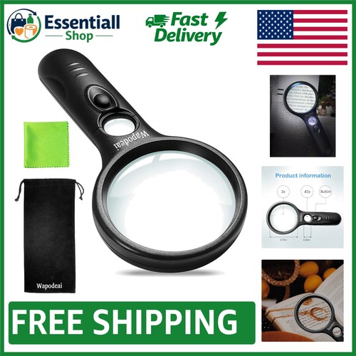 Lightweight 45x magnifying - 3x,