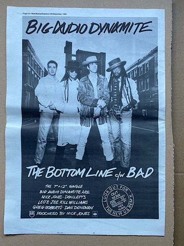 Big audio dynamite the bottom - dynamite,