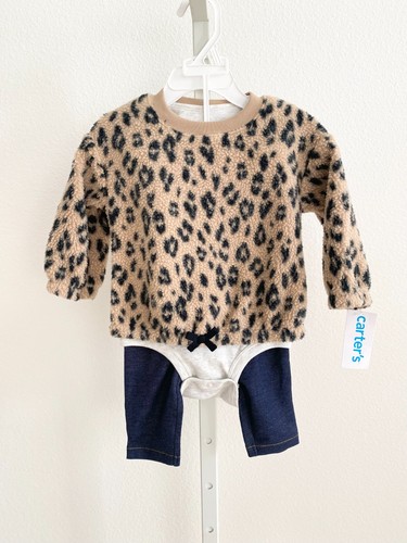 Carter baby girls leopard - girls,