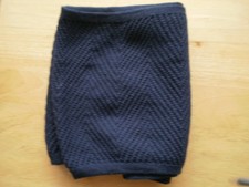 Blue Mens  Herringbone Patterned Scarf