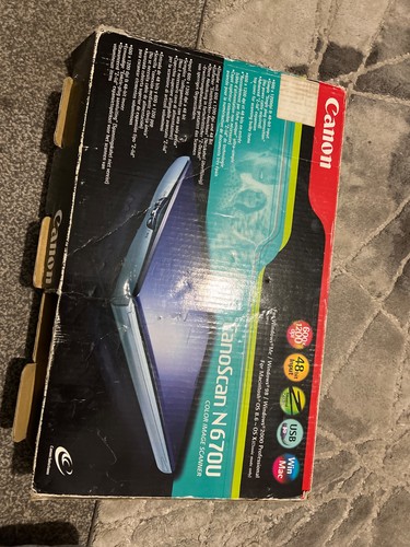 Canon canoscan n670u flatbed - canon,
