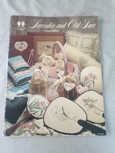 Lavender and old lace cross - old,