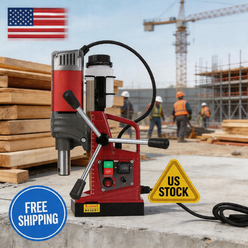 Enhanced magnetic drill press - enhanced,