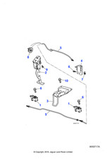 Jaguar Genuine Bonnet Lock