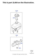 Land Rover Genuine Reservoir Brake Fluid Fits Range Rover 2002-2009 SJY000050