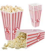 4 x Plastic Popcorn Boxes