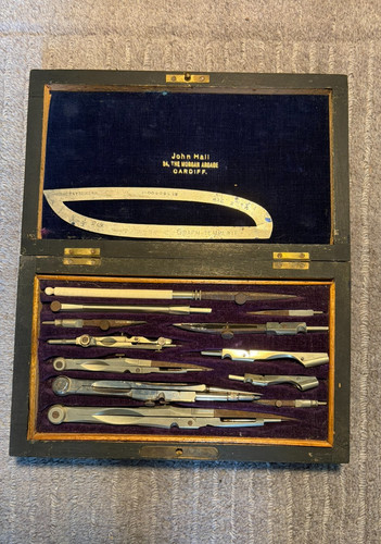 Antique cased drawing - antique,