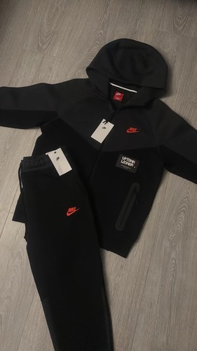 Nike tech fleece - fleece, black