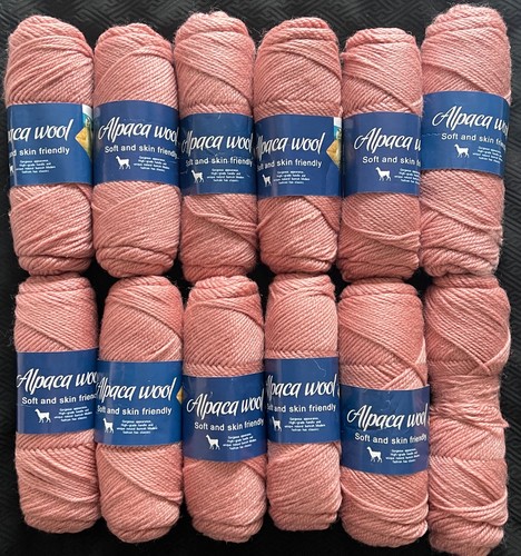 Balls hanks dusky pink - hanks,
