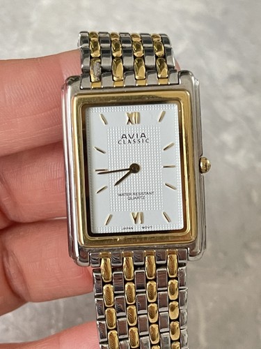 Avia watch two - -tone, bracelet