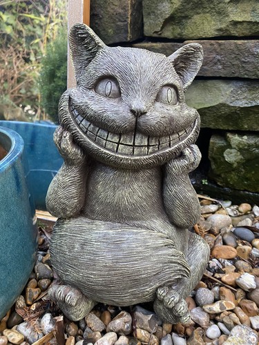 Cheshire cat garden - cat,