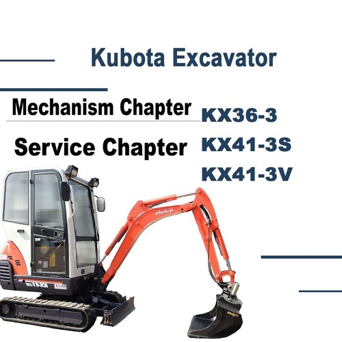 Kubota kx41 kx36 - kx41-3s, kx36-3