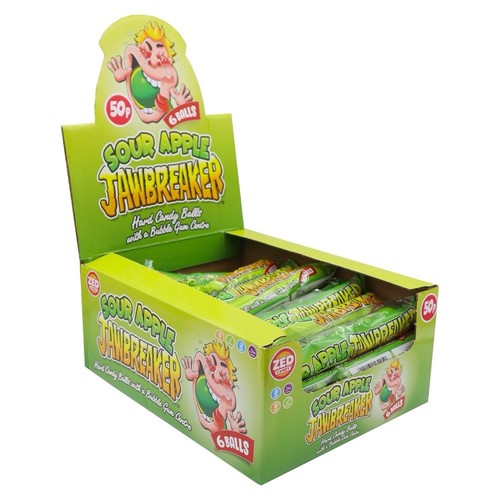 Zed candy jawbreakers sour - zed,