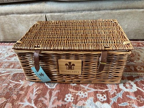 Highgrove estate wicker hamper - wicker,