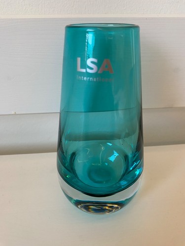 Lsa handmade blue glass bud - lsa,