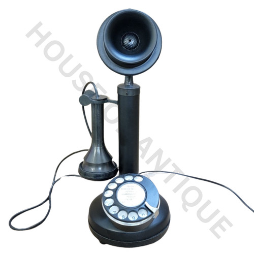 Vintage candlestick rotary - candlestick,