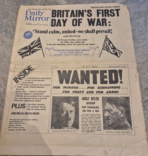War papers memorabilia ww2 - papers,