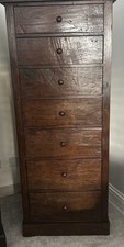 Lombok Tall Boy Solid Reclaimed Teak Chest of Draws
