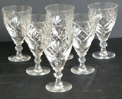 Webb corbett liqueur glasses - webb,