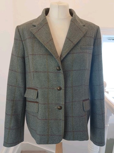 Dubarry tweed blazer size - tweed, 16