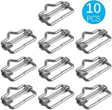 Electric Fence Poly Tape Splicer, Polytape Buckle, Polytape Connectors (10 Pack)