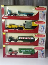 JOB LOT 4 LLEDO TRACKSIDE LORRIES LNER LOW LOADER TANKERS & FLAT BED  1/76 SCALE