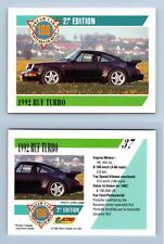 1992 RUF Turbo #37 - Dream Cars 2nd Edition 1992 Panini Trading Card