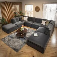 Large 6 Seater Modular U-Shape