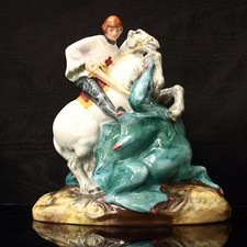 Royal Doulton Figurine St George HN2051 by Margaret Davies