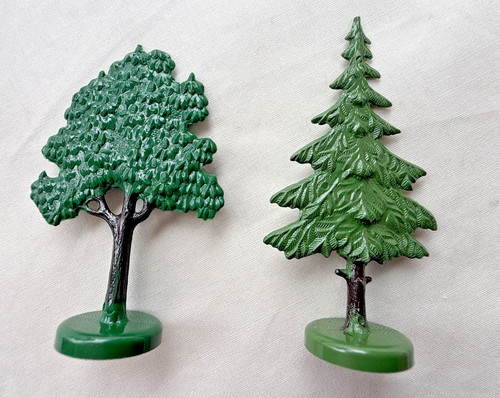 Vintage lego trees 1960 - 2x,