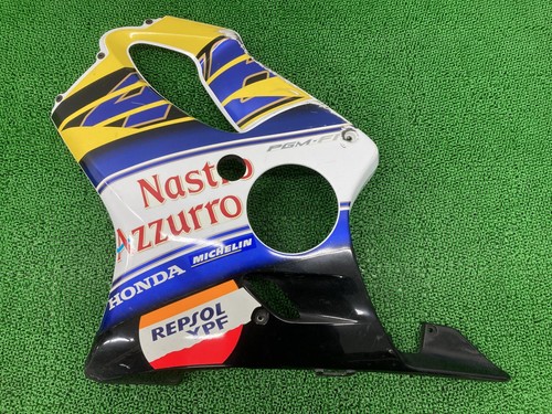 Left yellow blue side cowl - left,