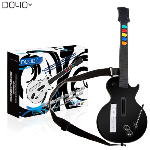 Black wireless guitar - black,
