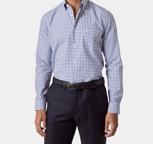 Men blue long sleeve - men's, shirt
