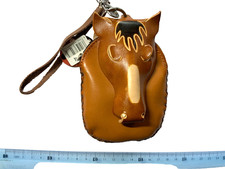 REAL LEATHER PURSE , TAN HORSE